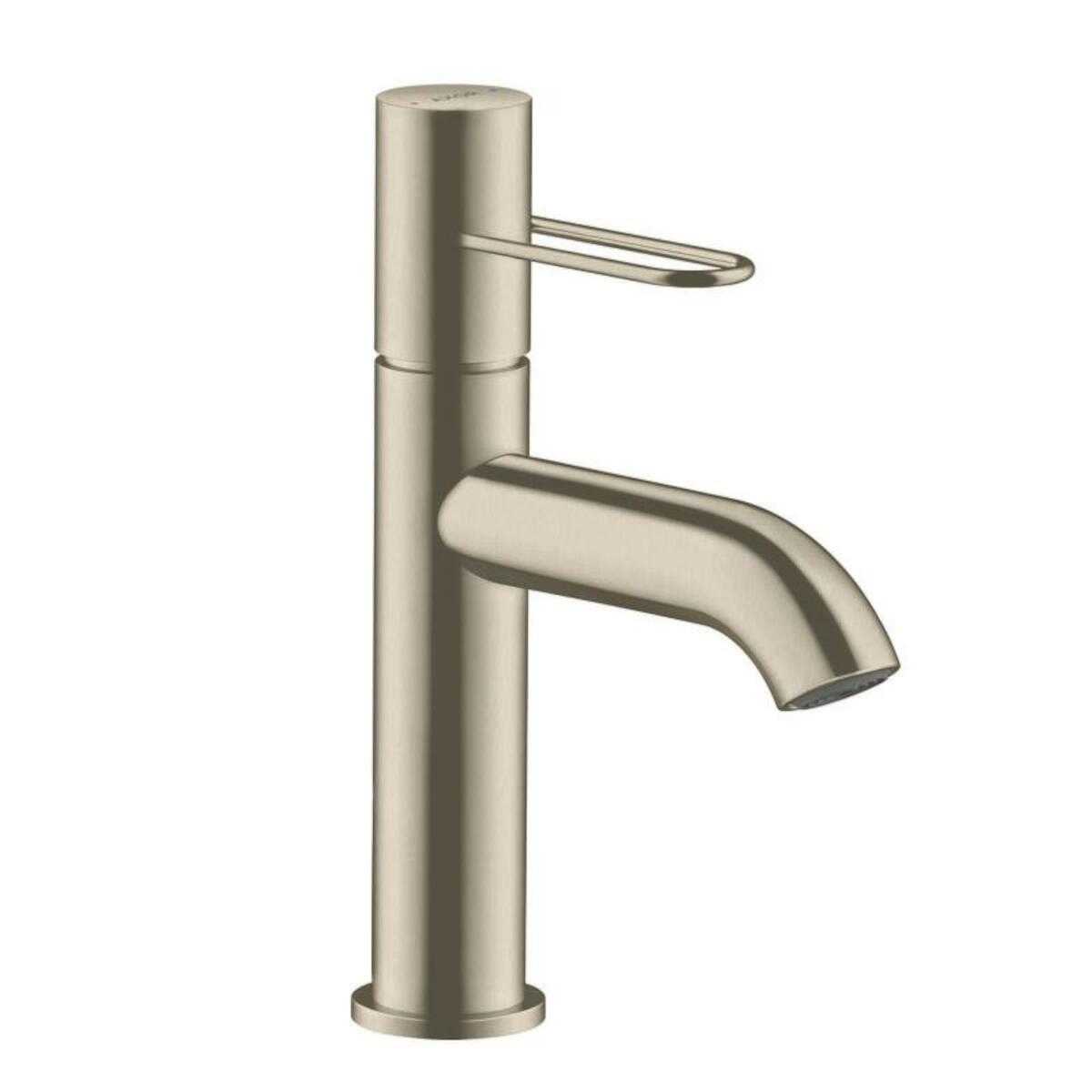 Umyvadlová baterie Hansgrohe Axor Uno s neuzavíratelným vtokem kartáčovaný nikl 38026820 Hansgrohe