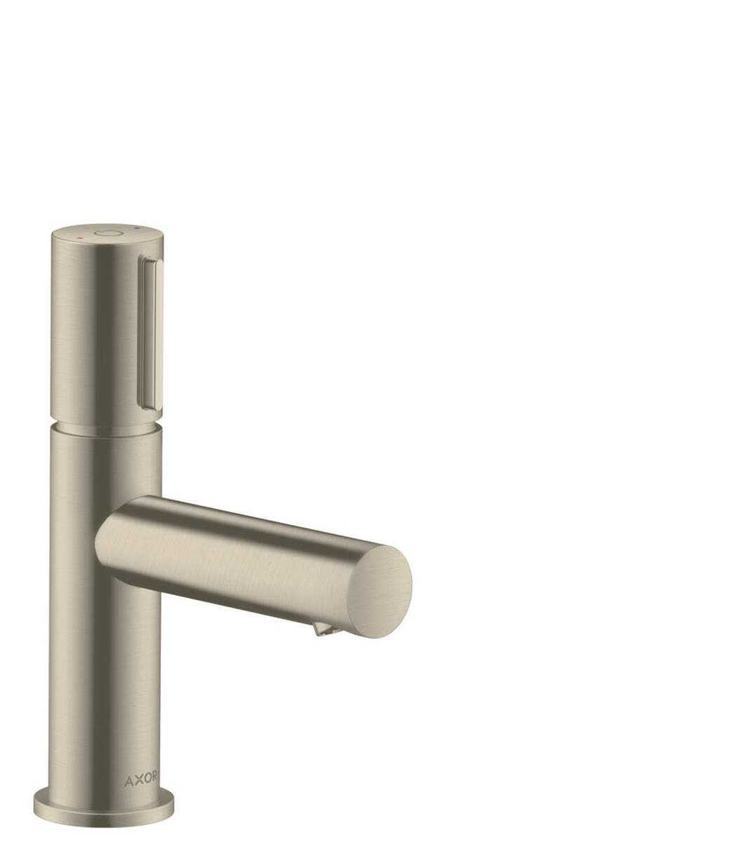 Umyvadlová baterie Hansgrohe Axor Uno s neuzavíratelným vtokem kartáčovaný nikl 45015820 Hansgrohe