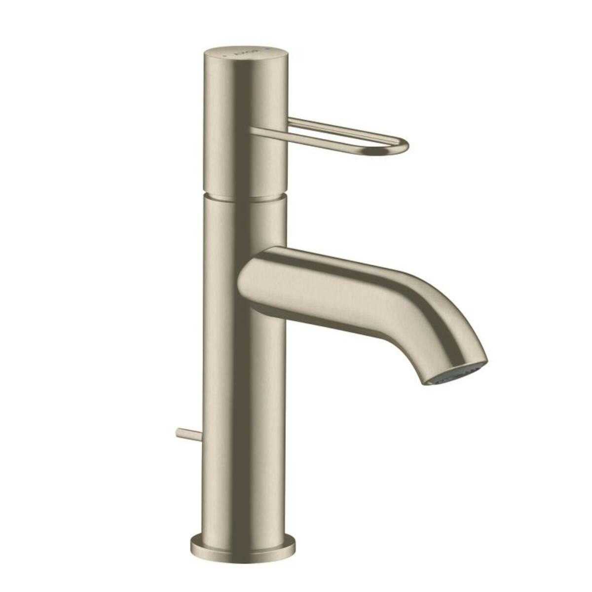 Umyvadlová baterie Hansgrohe Axor Uno s výpustí kartáčovaný nikl 38023820 Hansgrohe