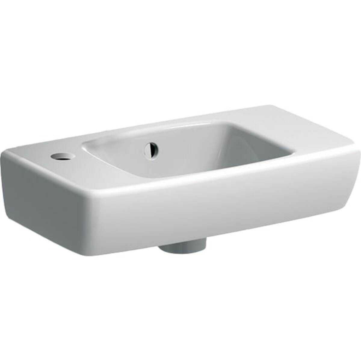 Umývátko Geberit Selnova 45x25 cm otvor pro baterii vlevo 500.319.01.1 Geberit