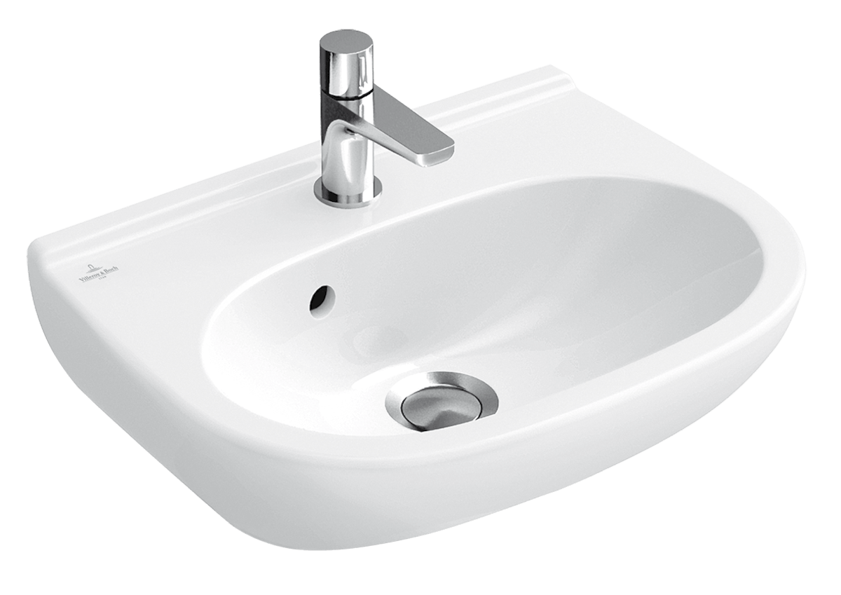 Umývátko Villeroy & Boch O.Novo 45x35 cm otvor pro baterii uprostřed 53604501 Villeroy & Boch