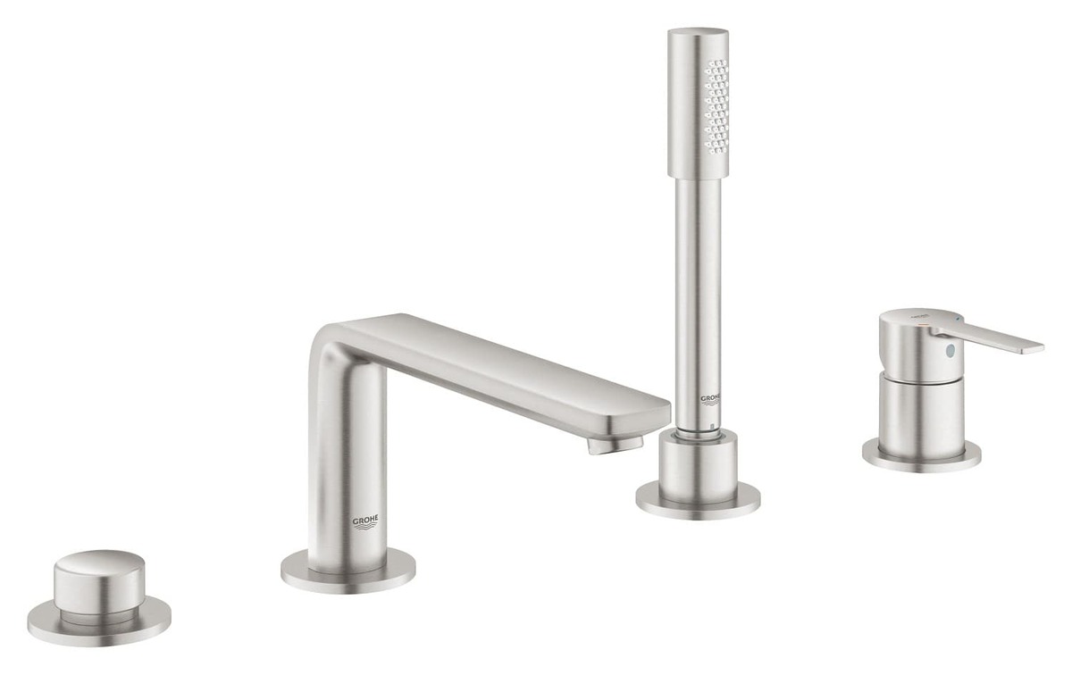 Vanová baterie Grohe Lineare s vanovým setem supersteel 19577DC1 Grohe