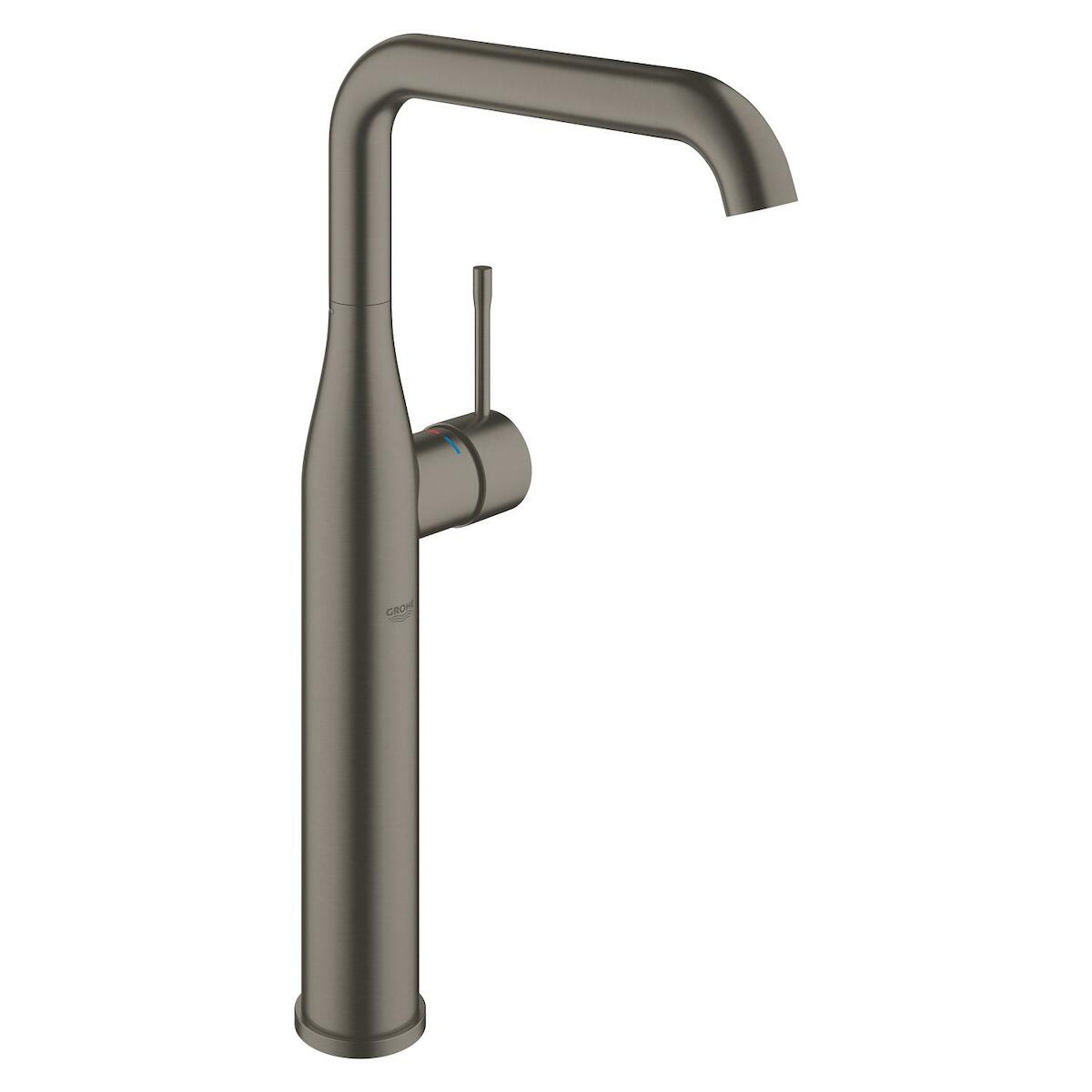 Vysoká umyvadlová baterie Grohe Essence New s otočným raménkem Brushed Hard Graphite 32901AL1 Grohe