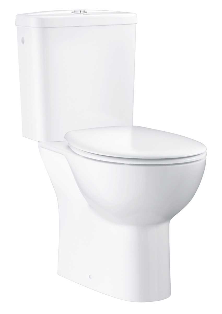 Wc kombi komplet Grohe Bau Ceramic alpská bílá zadní odpad 39495000 Grohe