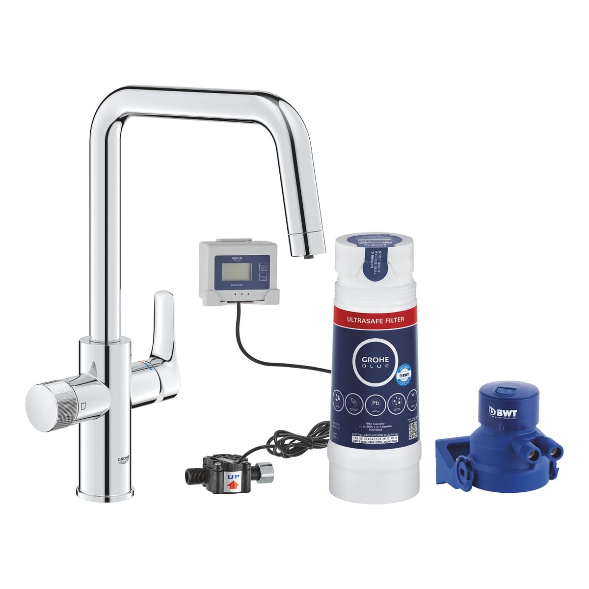 Dřezová baterie Grohe Blue Pure s filtrem chrom 30594000 Grohe