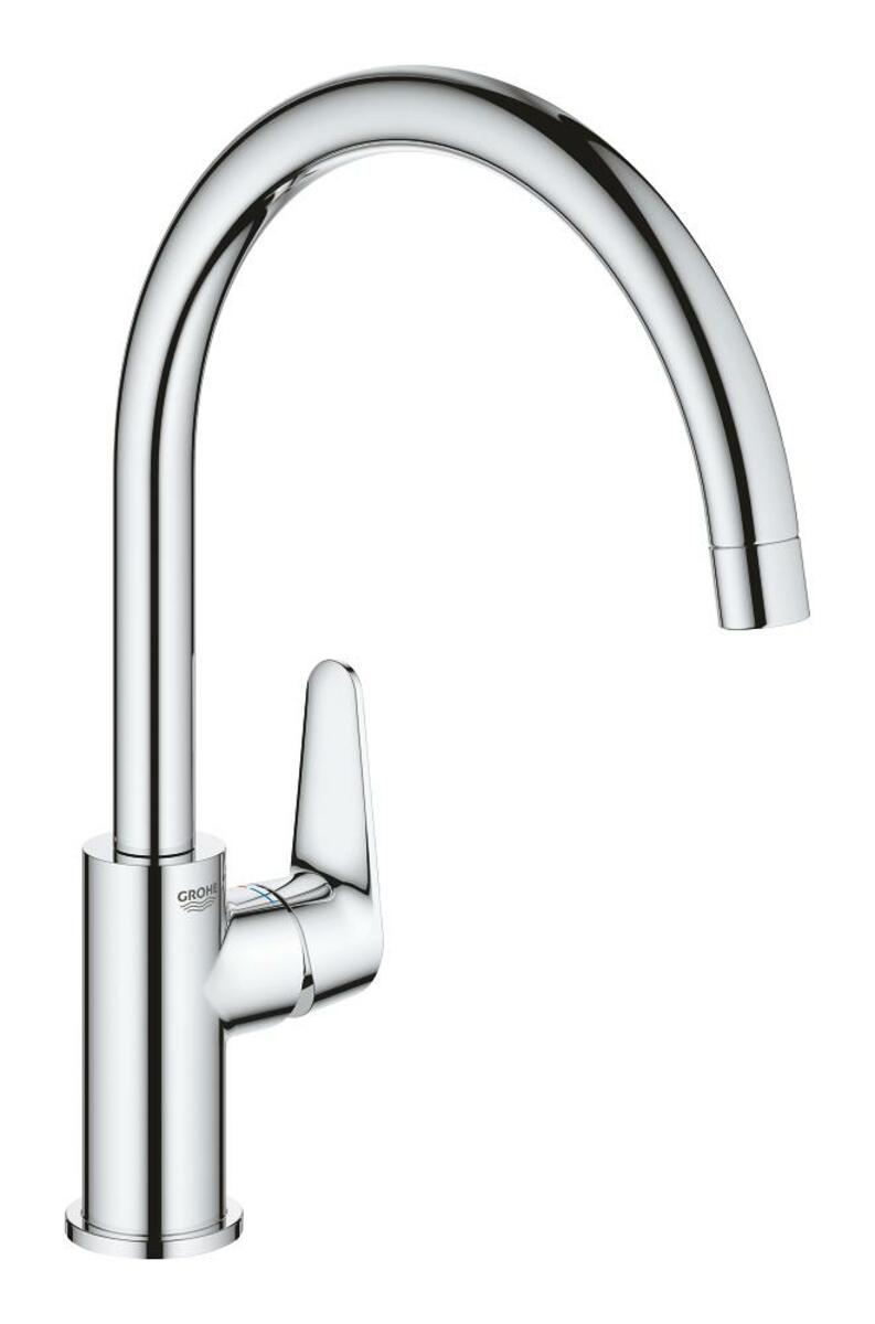 Dřezová baterie Grohe Start Curve s otočným ramínkem chrom 31554001 Grohe