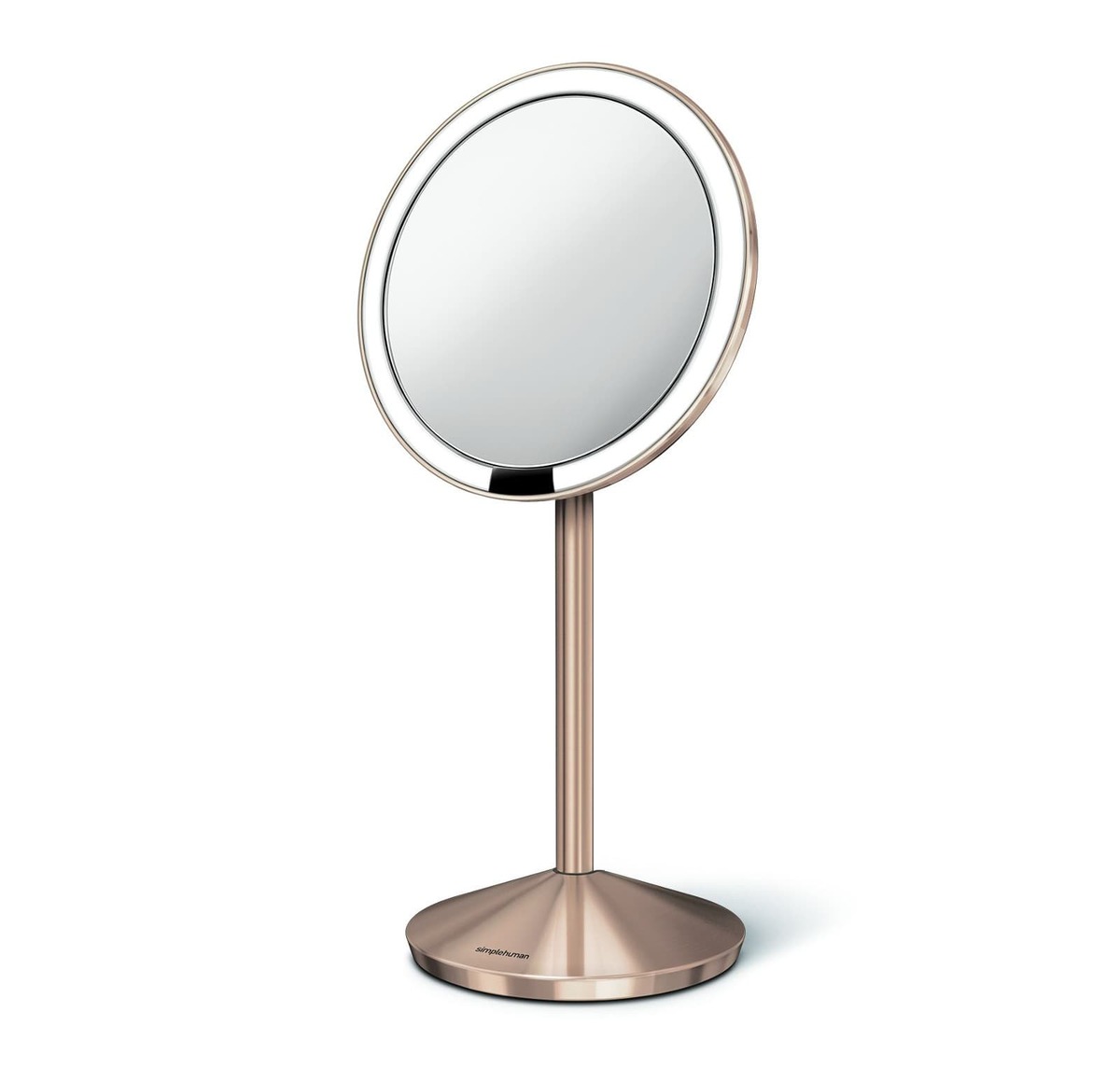 Kosmetické zrcátko Simplehuman Mini rose gold nerez ocel SHST3010 Simplehuman