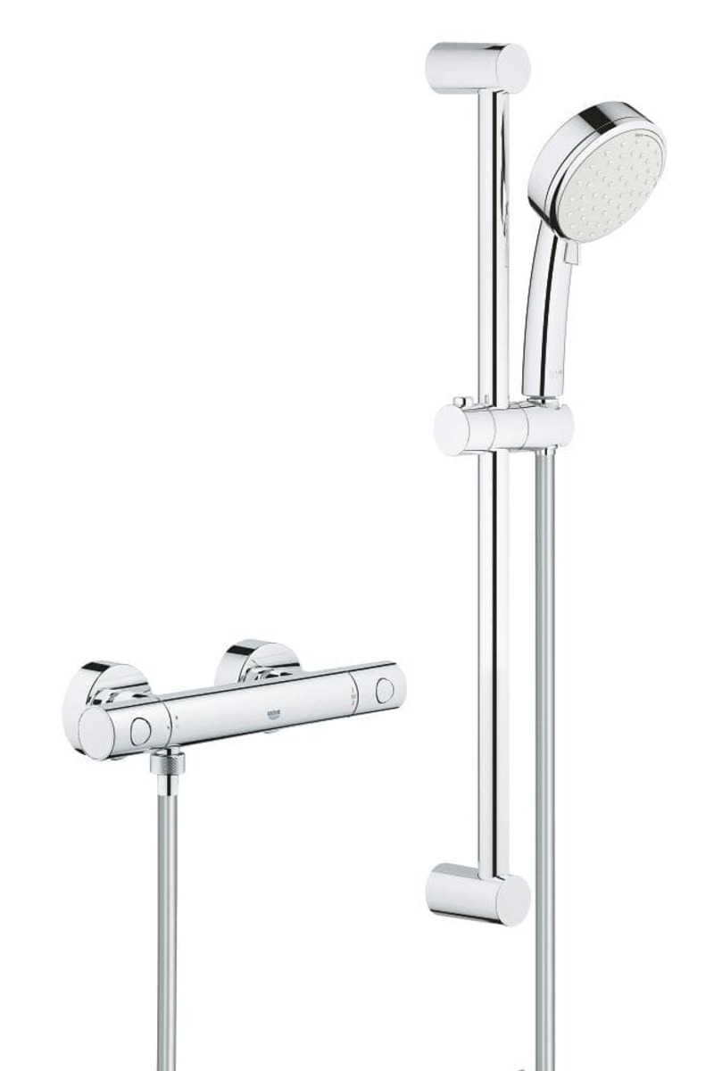 Sprchová baterie Grohe Grohtherm 800 se sprchovým setem 150 mm chrom 34768000 Grohe