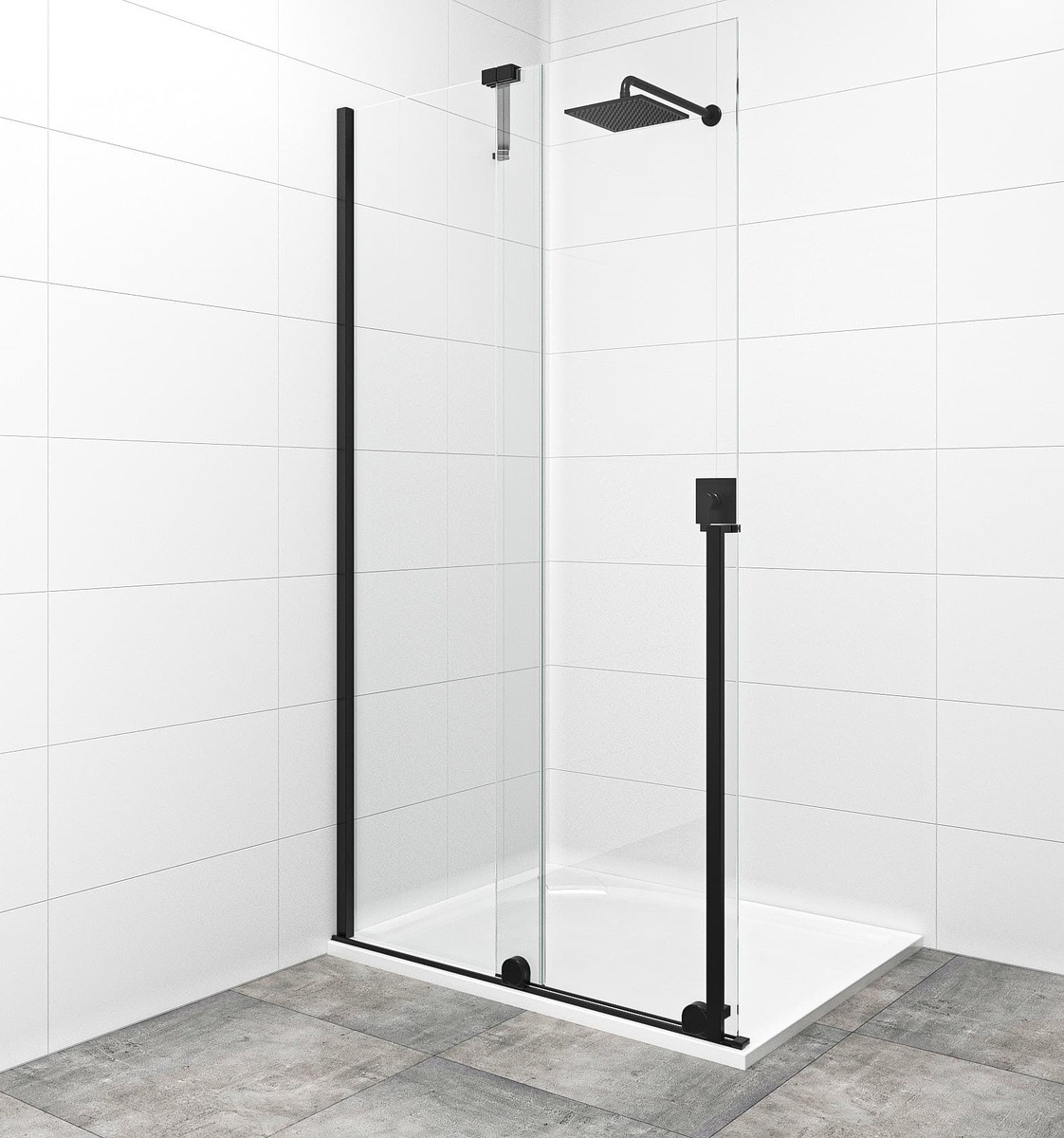 Sprchová zástěna Walk-In 110 cm SAT Walk-In Xmotion SATBWIXM110C SAT