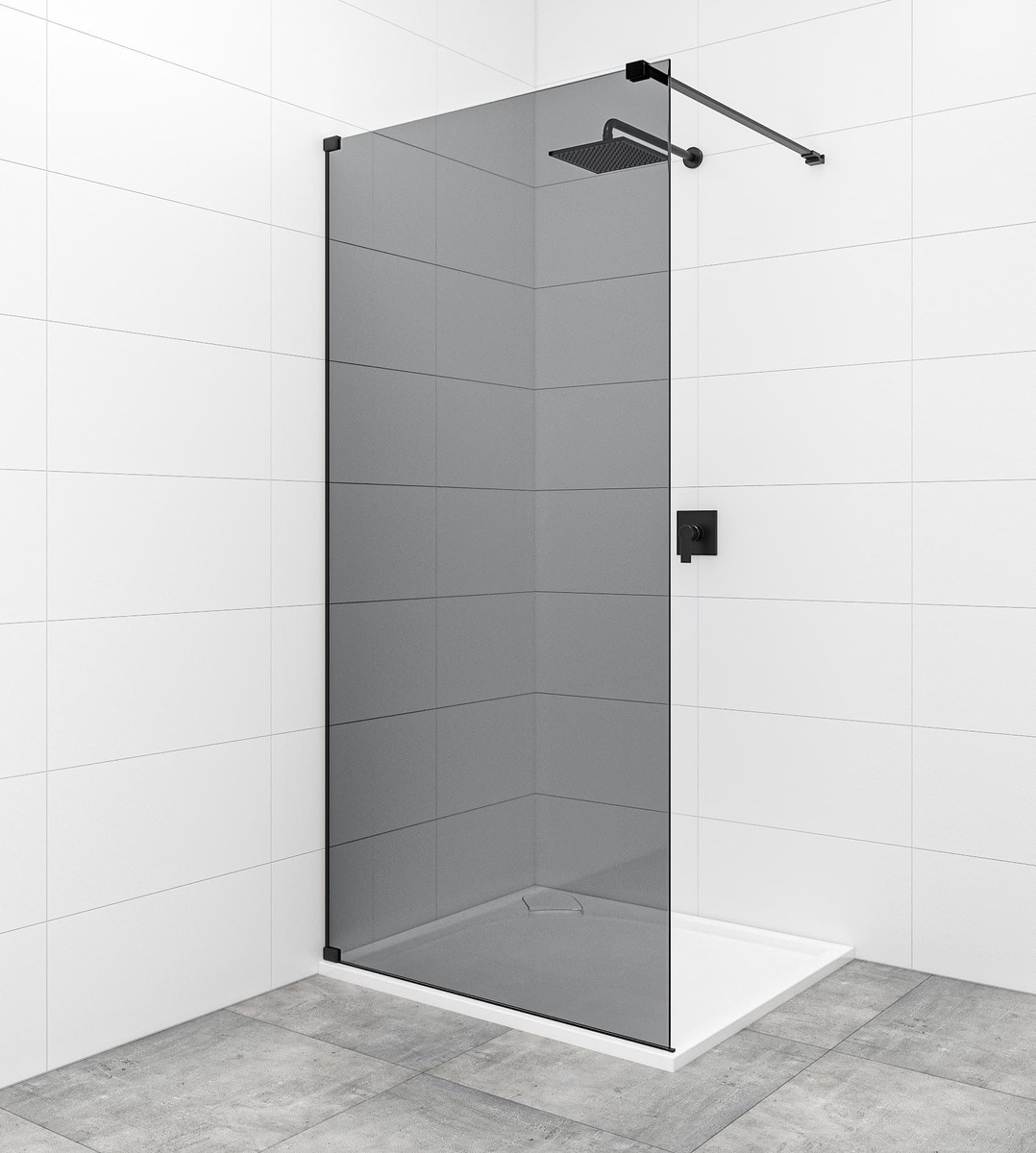 Sprchová zástěna Walk-in 120 cm SAT SATBWI120KSPAC SAT