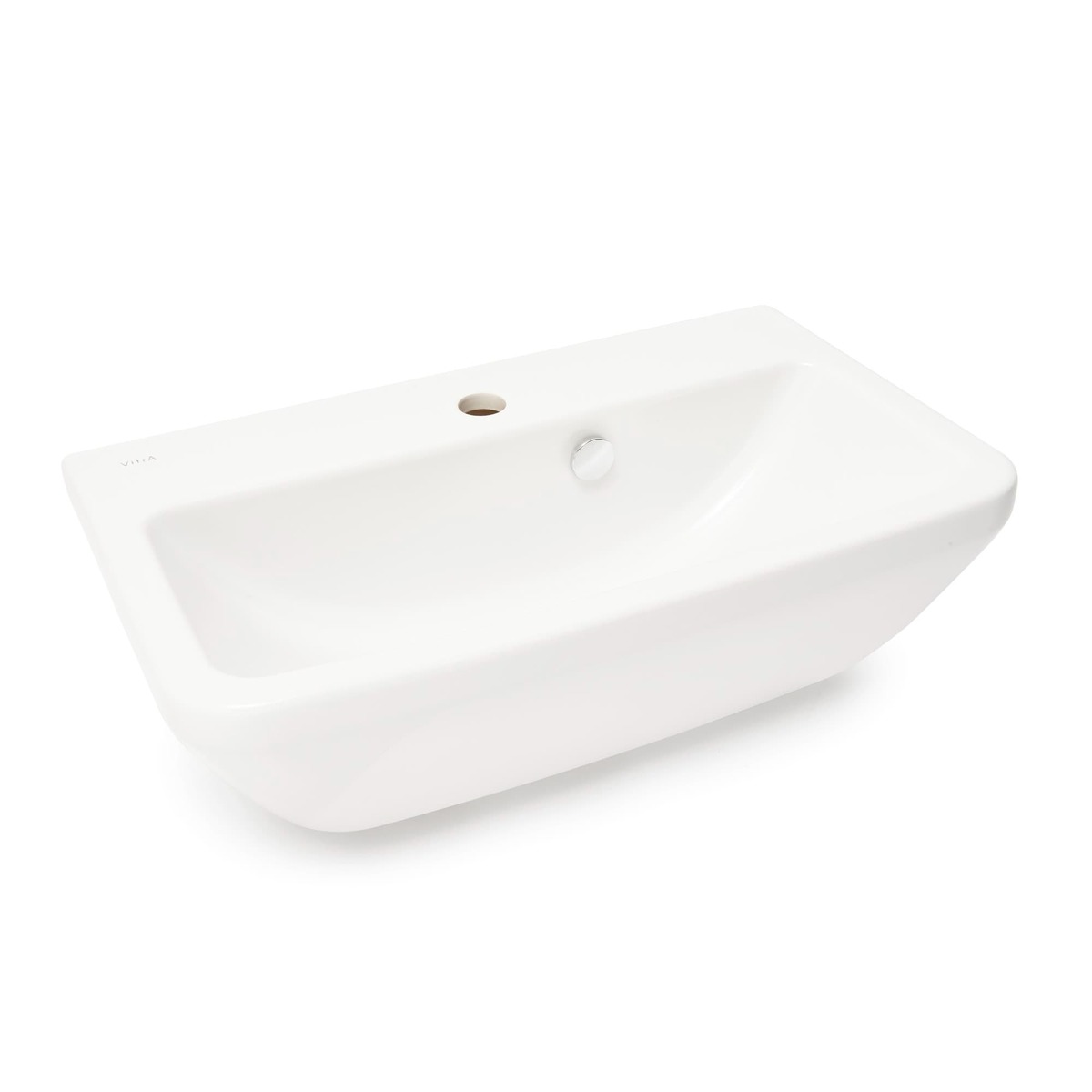 Umyvadlo Vitra Integra 60x36 cm otvor pro baterii uprostřed 7088-003-0001 Vitra