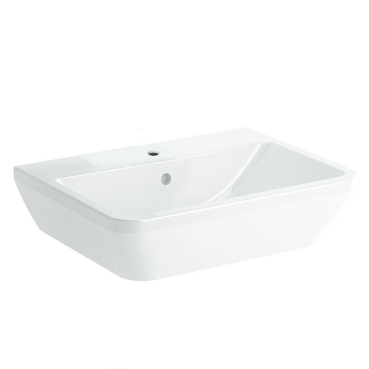 Umyvadlo Vitra S50 65x49 cm otvor pro baterii uprostřed 7051-003-0001 Vitra