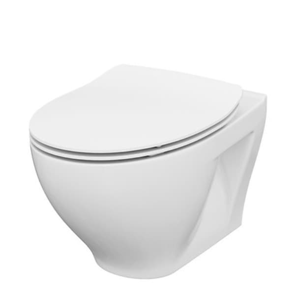 Wc s prkénkem softclose závěsné Cersanit Moduo zadní odpad K701-147-ECO Cersanit