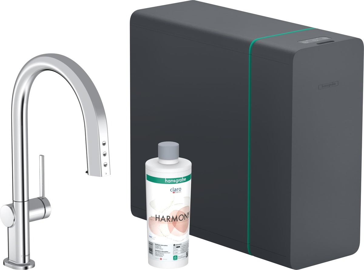 Dřezová baterie Hansgrohe Aqittura bez výpusti chrom 76836000 Hansgrohe