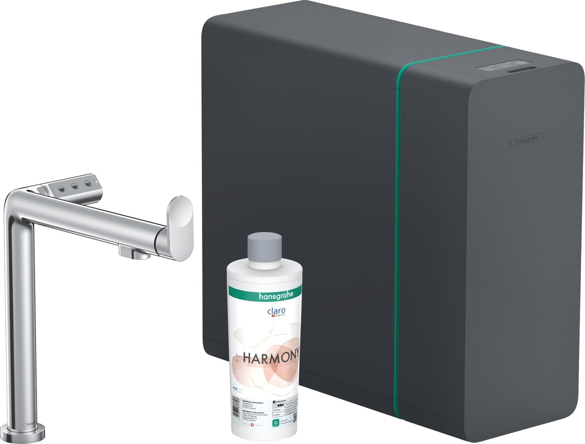 Dřezová baterie Hansgrohe Aqittura bez výpusti chrom 76837000 Hansgrohe