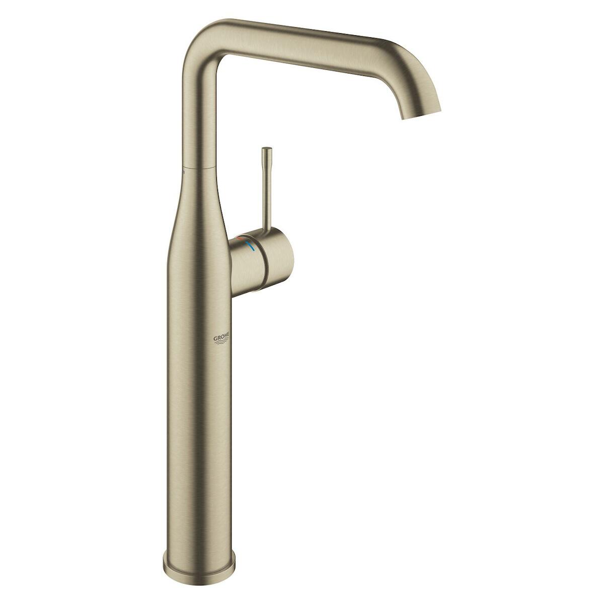 Vysoká umyvadlová baterie Grohe Essence New s otočným raménkem brushed nickel 32901EN1 Grohe