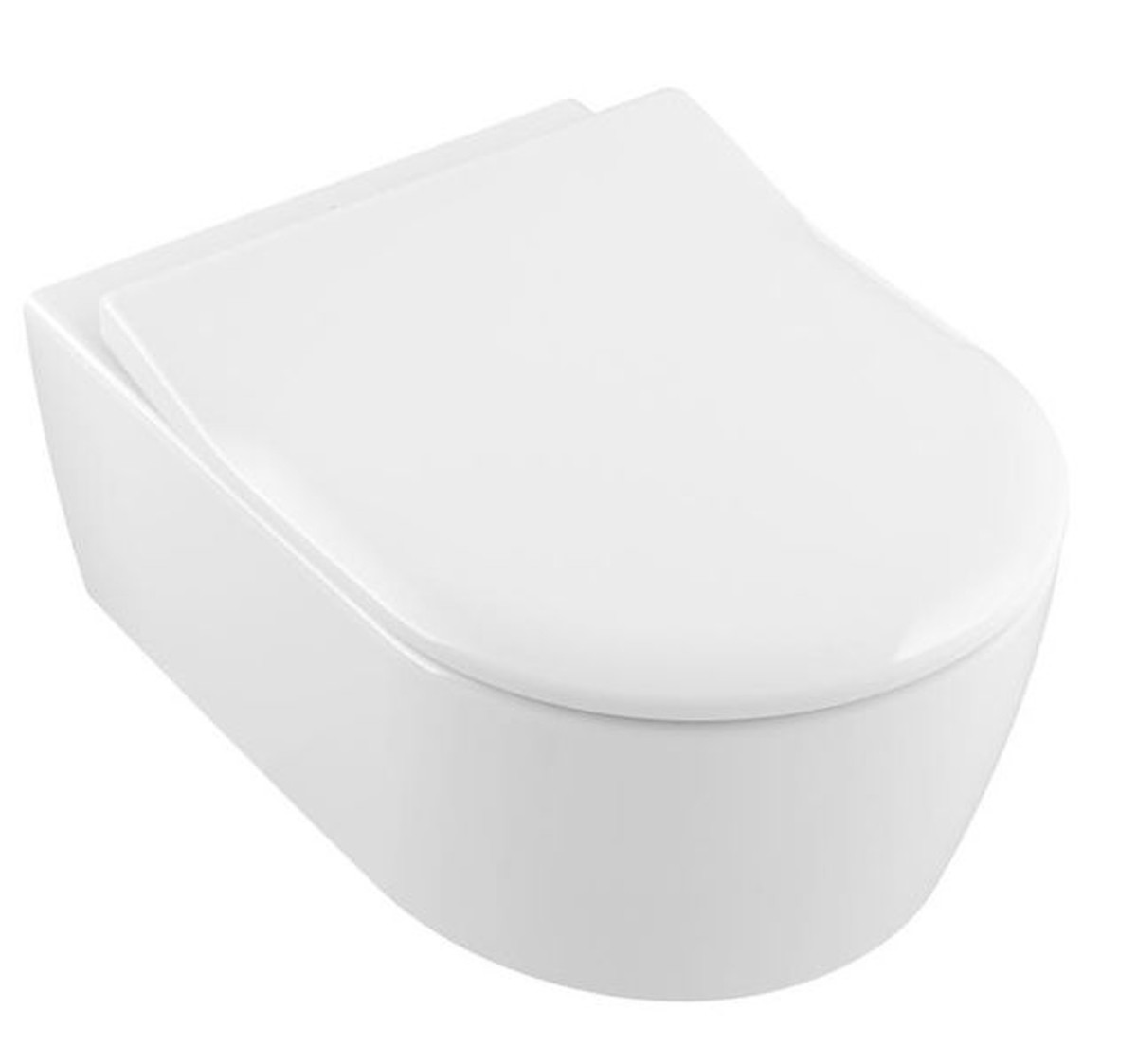 Wc s prkénkem softclose závěsné Villeroy & Boch Avento zadní odpad 5656RS01 Villeroy & Boch