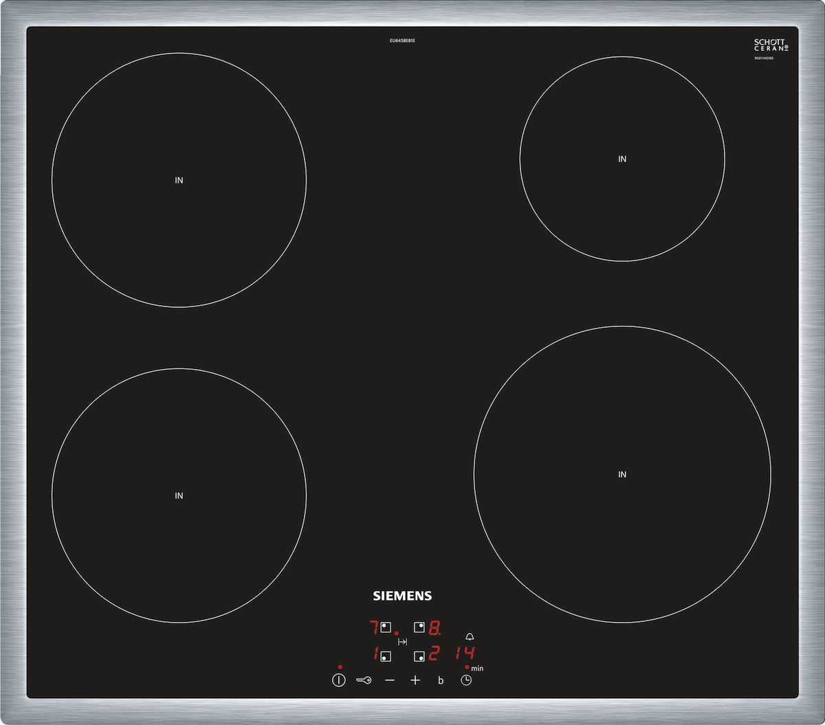 Indukční varná deska Siemens černá EU645BEB1E Siemens