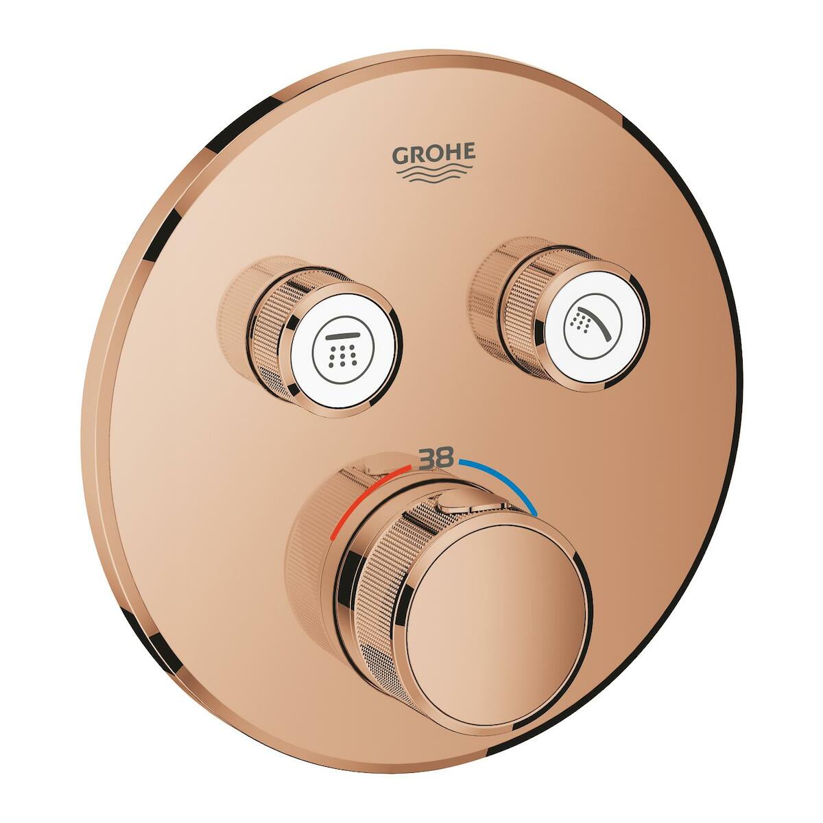 Sprchová baterie Grohe Grohtherm Smartcontrol bez podomítkového tělesa Warm Sunset 29119DA0 Grohe