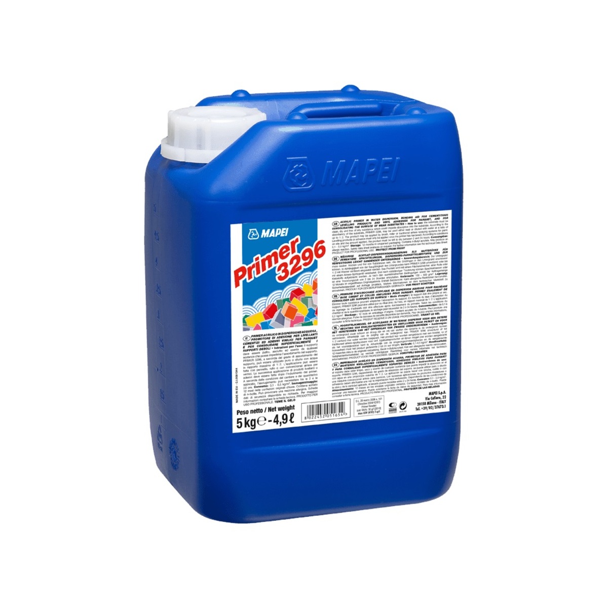 Penetrace Mapei bílá 5 kg PRIMER32965 Mapei