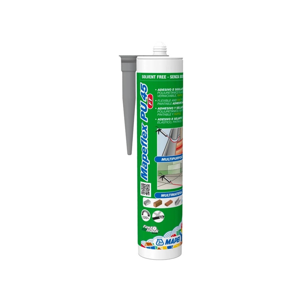 Pu těsnící tmel Mapei Mapeflex PU 45 FT šedá 300 ml MAPEFLEXPU45S113 Mapei