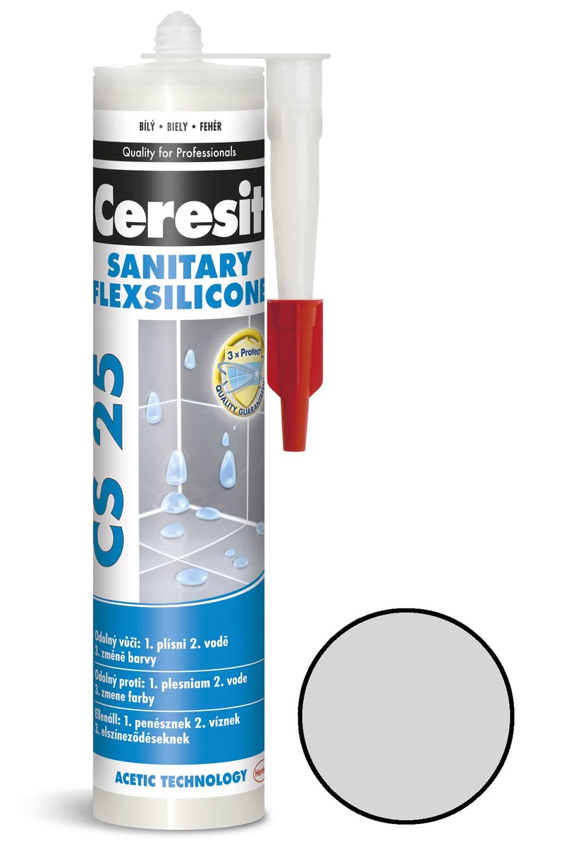 Silikon Ceresit CS 25 carrara 280 ml CS2503 Ceresit