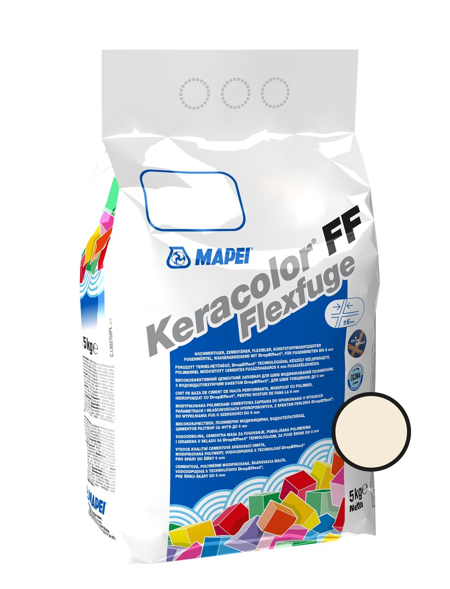 Spárovací hmota Mapei Keracolor FF jasmín 5 kg CG2WA KERACOL5130 Mapei