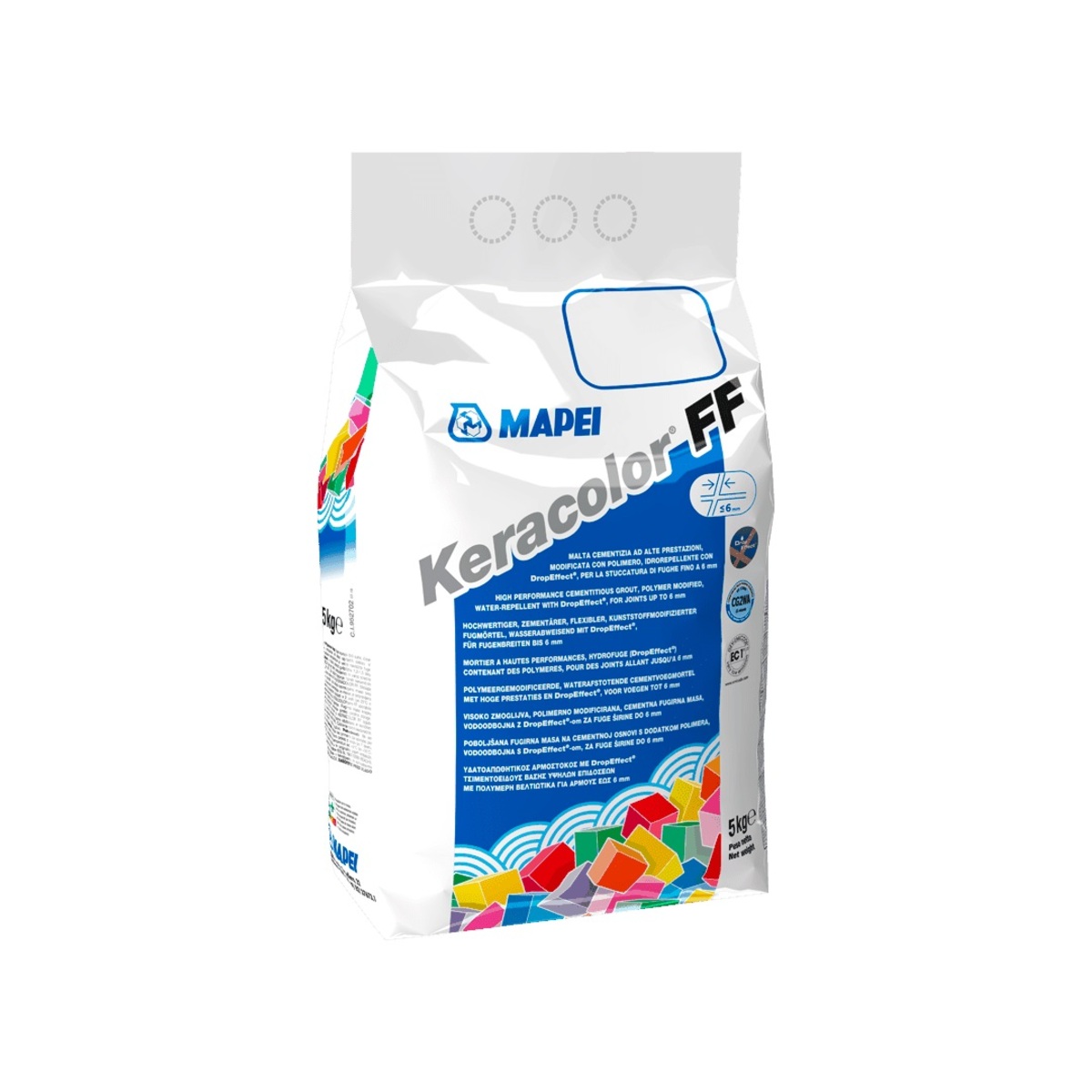 Spárovací hmota Mapei Keracolor FF měsíční bílá 5 kg CG2WA KERACOL5103 NO BRAND