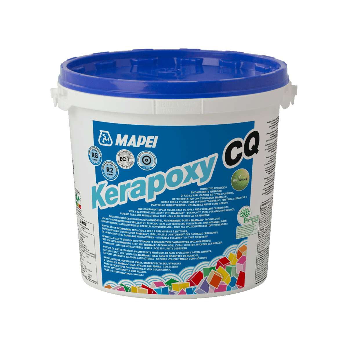 Spárovací hmota Mapei Kerapoxy CQ stříbrošedá 3 kg R2 MAPXCQ3111 Mapei