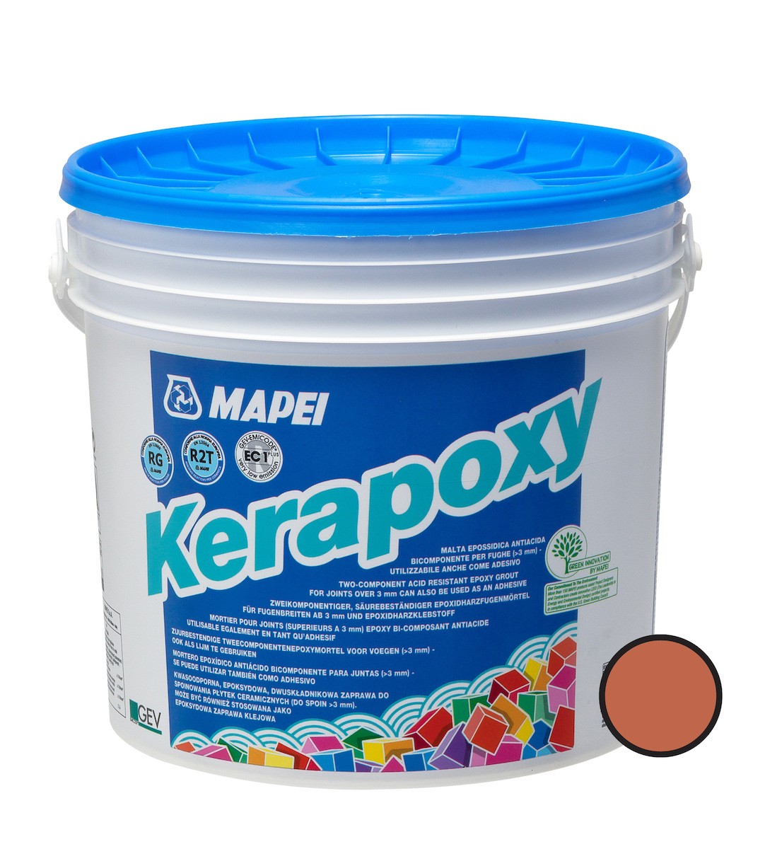 Spárovací hmota Mapei Kerapoxy terra di siena 5 kg R2T MAPX5145 Mapei