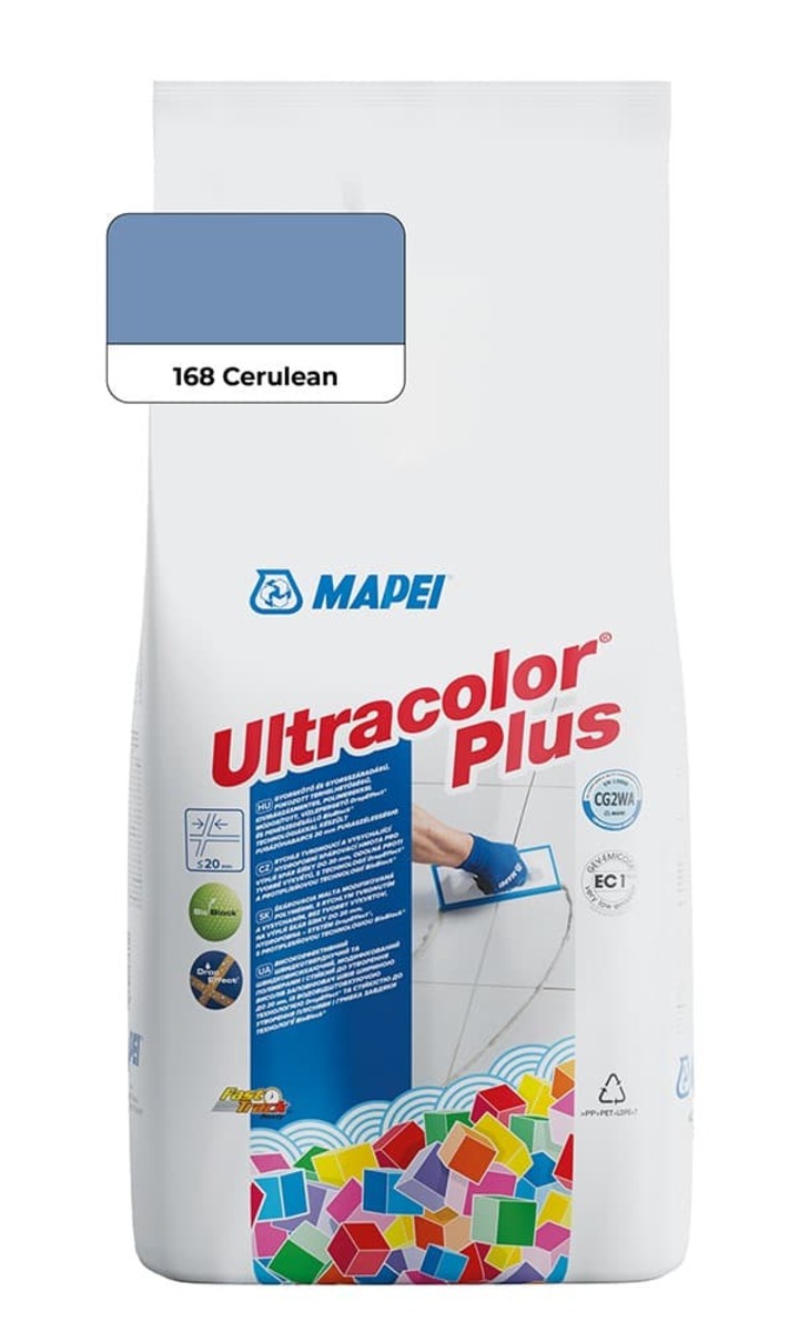 Spárovací hmota Mapei Ultracolor Plus cerulean 2 kg CG2WA MAPU2168 Mapei