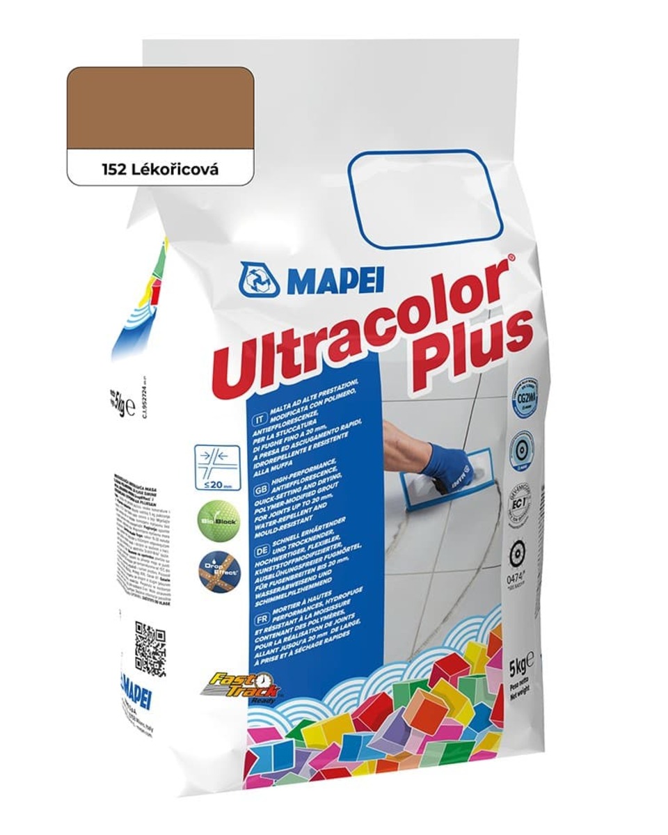 Spárovací hmota Mapei Ultracolor Plus lékořicová 5 kg CG2WA MAPU152 Mapei