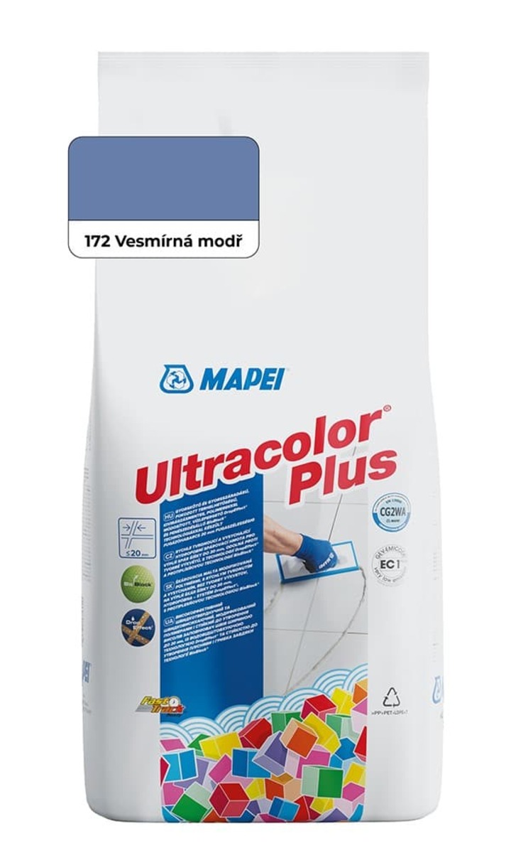 Spárovací hmota Mapei Ultracolor Plus vesmírná modř 2 kg CG2WA MAPU2172 Mapei