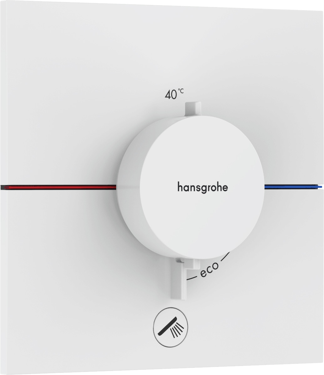 Sprchová baterie Hansgrohe ShowerSelect Comfort E bez podomítkového tělesa matná bílá 15575700 Hansgrohe