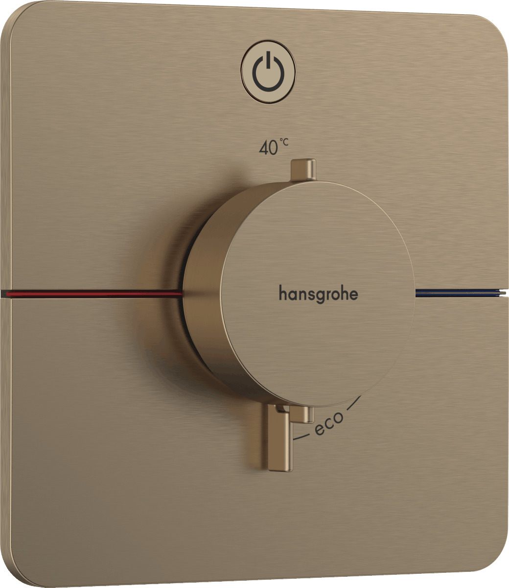 Sprchová baterie Hansgrohe ShowerSelect Comfort Q bez podomítkového tělesa kartáčovaný bronz 15581140 Hansgrohe