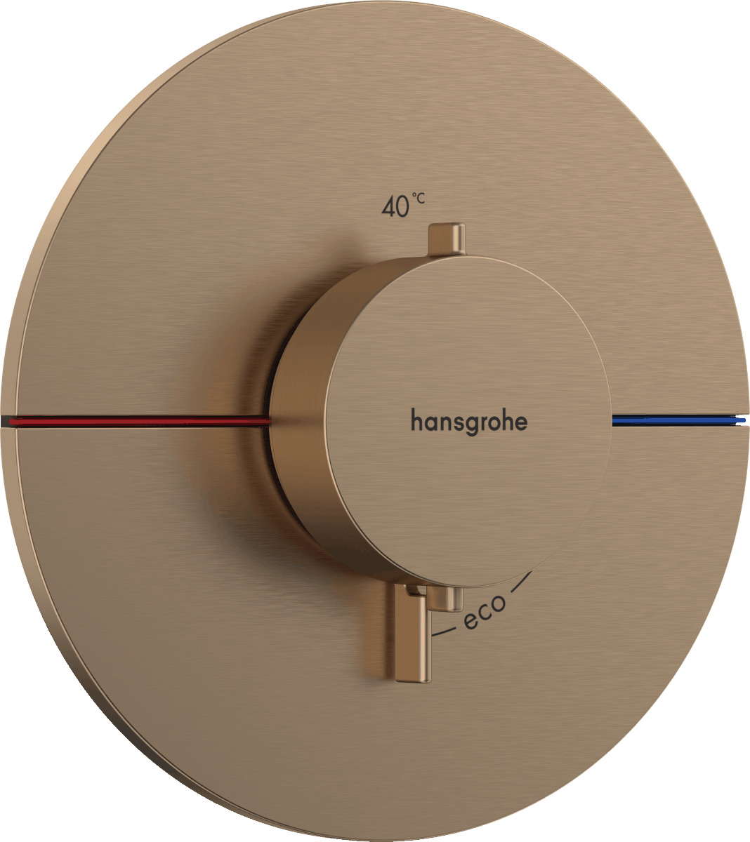 Sprchová baterie Hansgrohe ShowerSelect Comfort S bez podomítkového tělesa kartáčovaný bronz 15559140 Hansgrohe