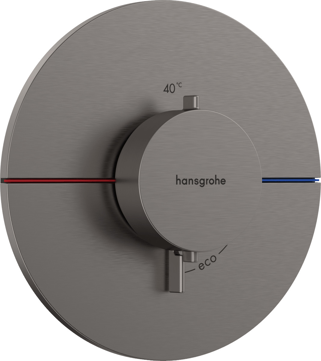 Sprchová baterie Hansgrohe ShowerSelect Comfort S bez podomítkového tělesa kartáčovaný černý chrom 15559340 Hansgrohe