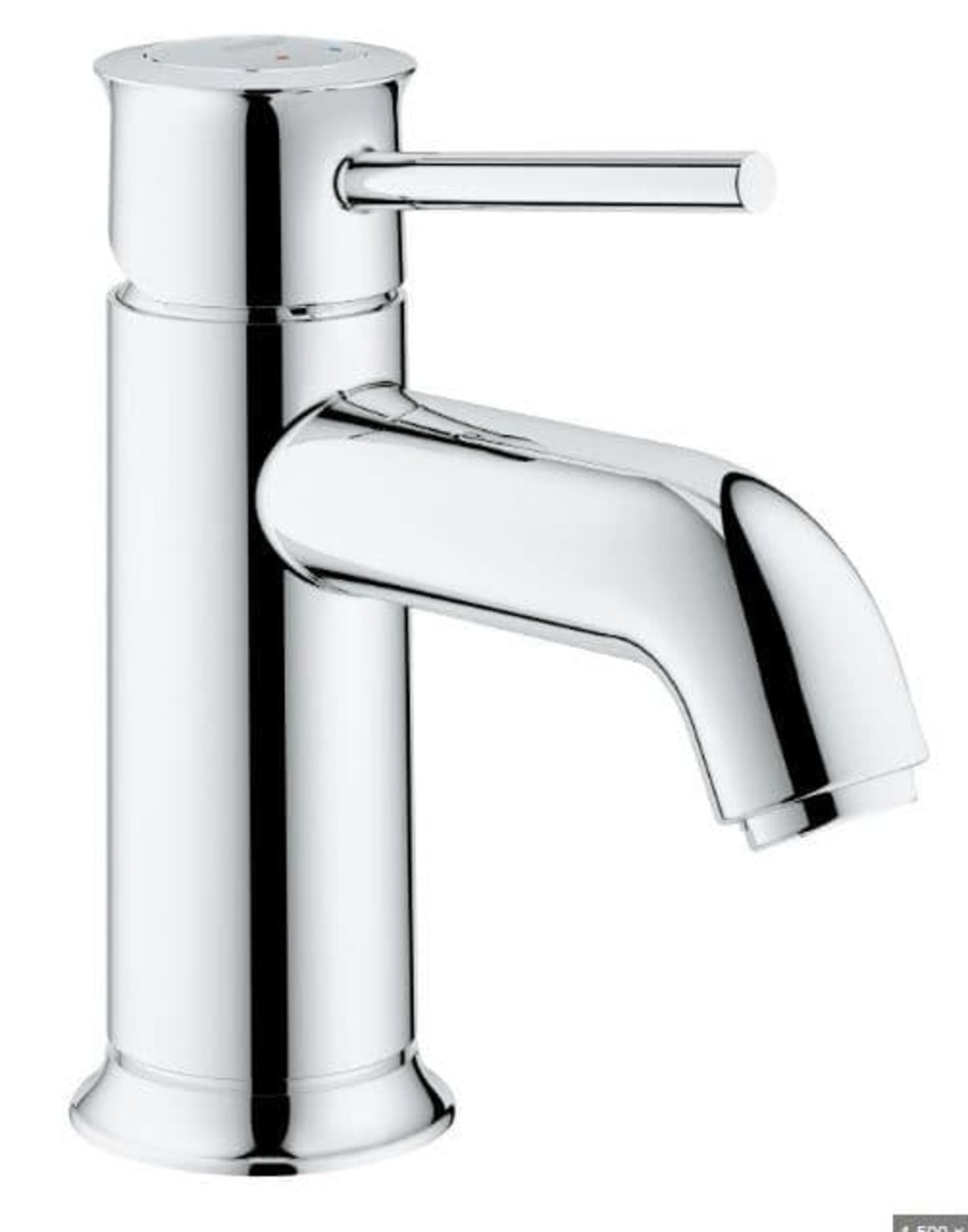 Umyvadlová baterie Grohe BauClassic bez výpusti chrom 32863000 Grohe