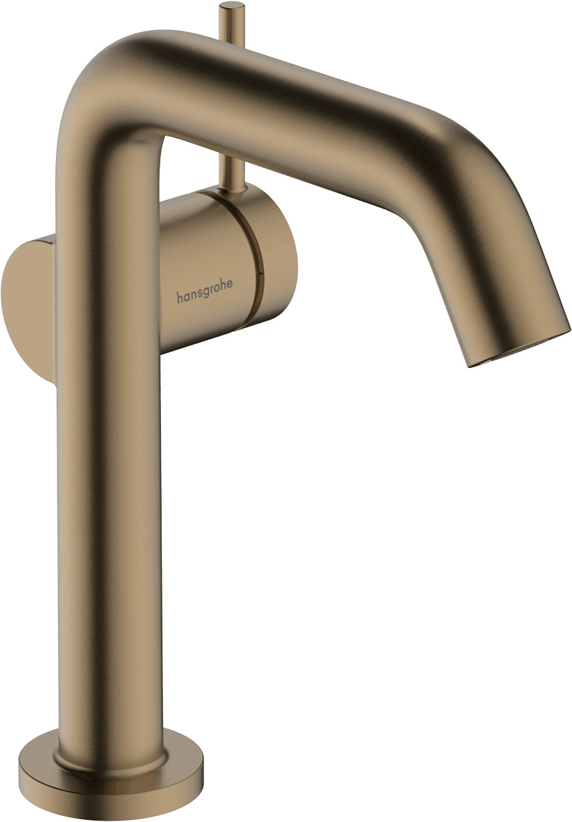 Umyvadlová baterie Hansgrohe Tecturis S s clic-clacem kartáčovaný bronz 73340140 Hansgrohe