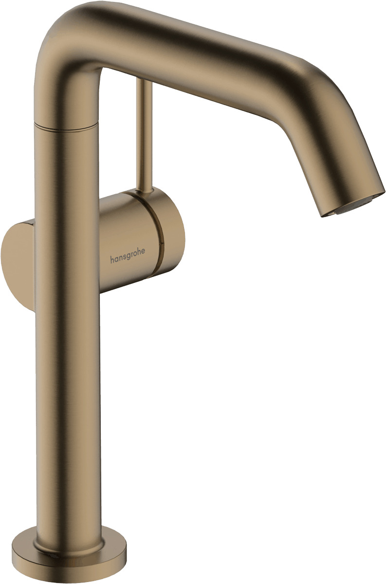 Umyvadlová baterie Hansgrohe Tecturis S s clic-clacem kartáčovaný bronz 73360140 Hansgrohe