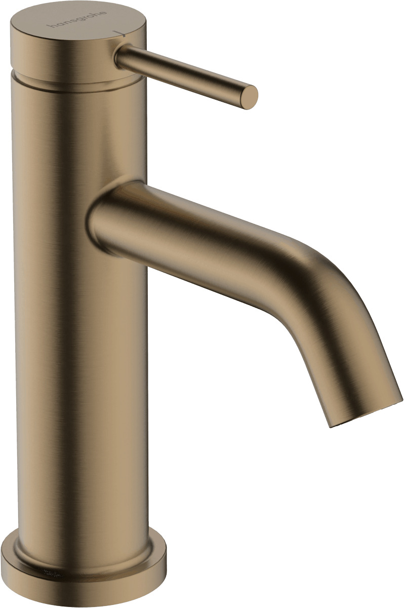 Ventil umyvadlový Hansgrohe Tecturis S bez výpusti kartáčovaný bronz 73313140 Hansgrohe