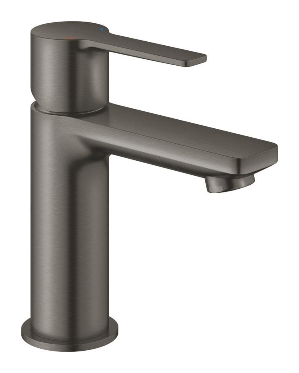 Umyvadlová baterie Grohe Lineare s clic-clacem kartáčovaný Hard Graphite 23791AL1 Grohe