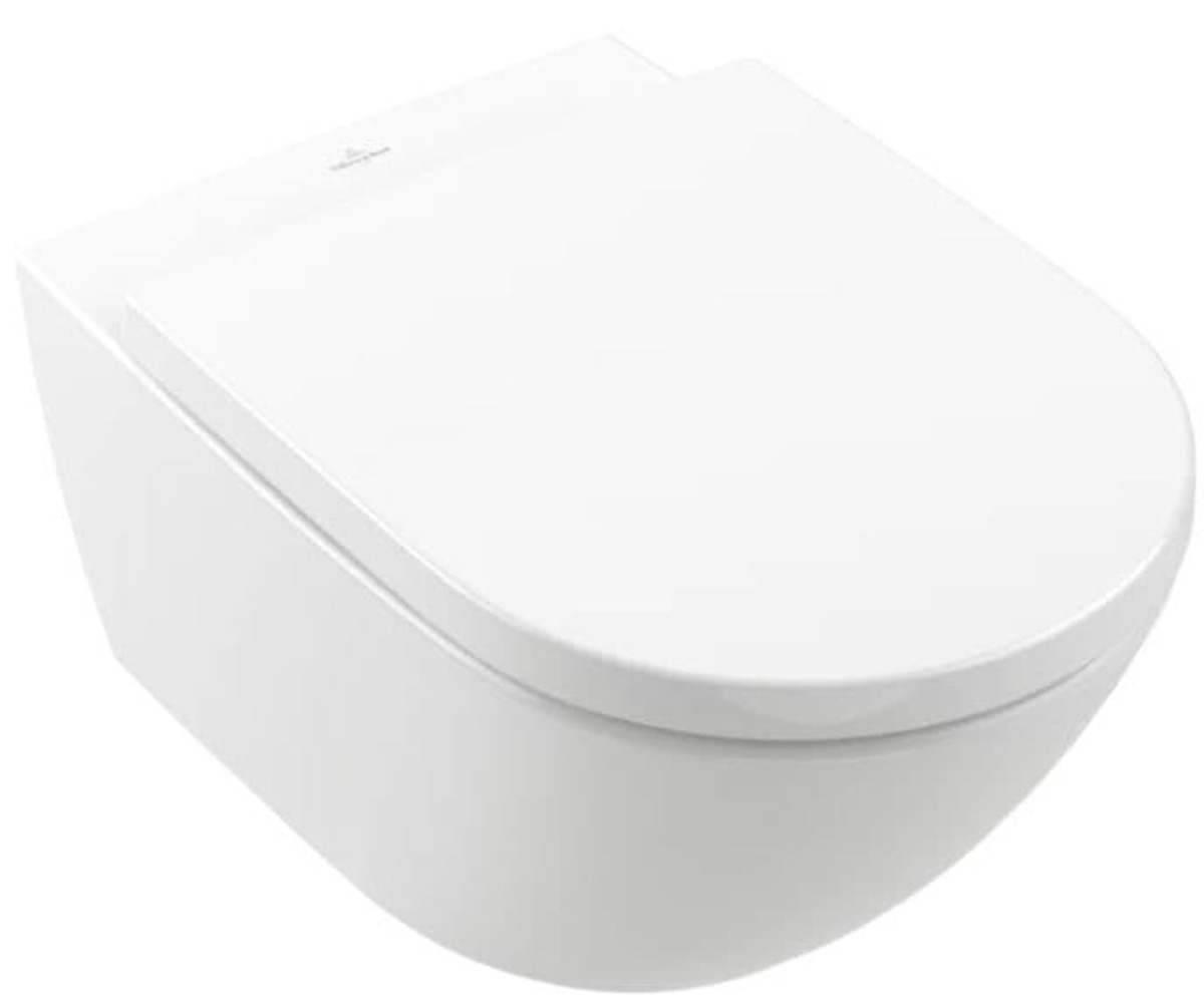 Wc s prkénkem softclose závěsné Villeroy & Boch Subway 3.0 zadní odpad 4670TSR1 Villeroy & Boch