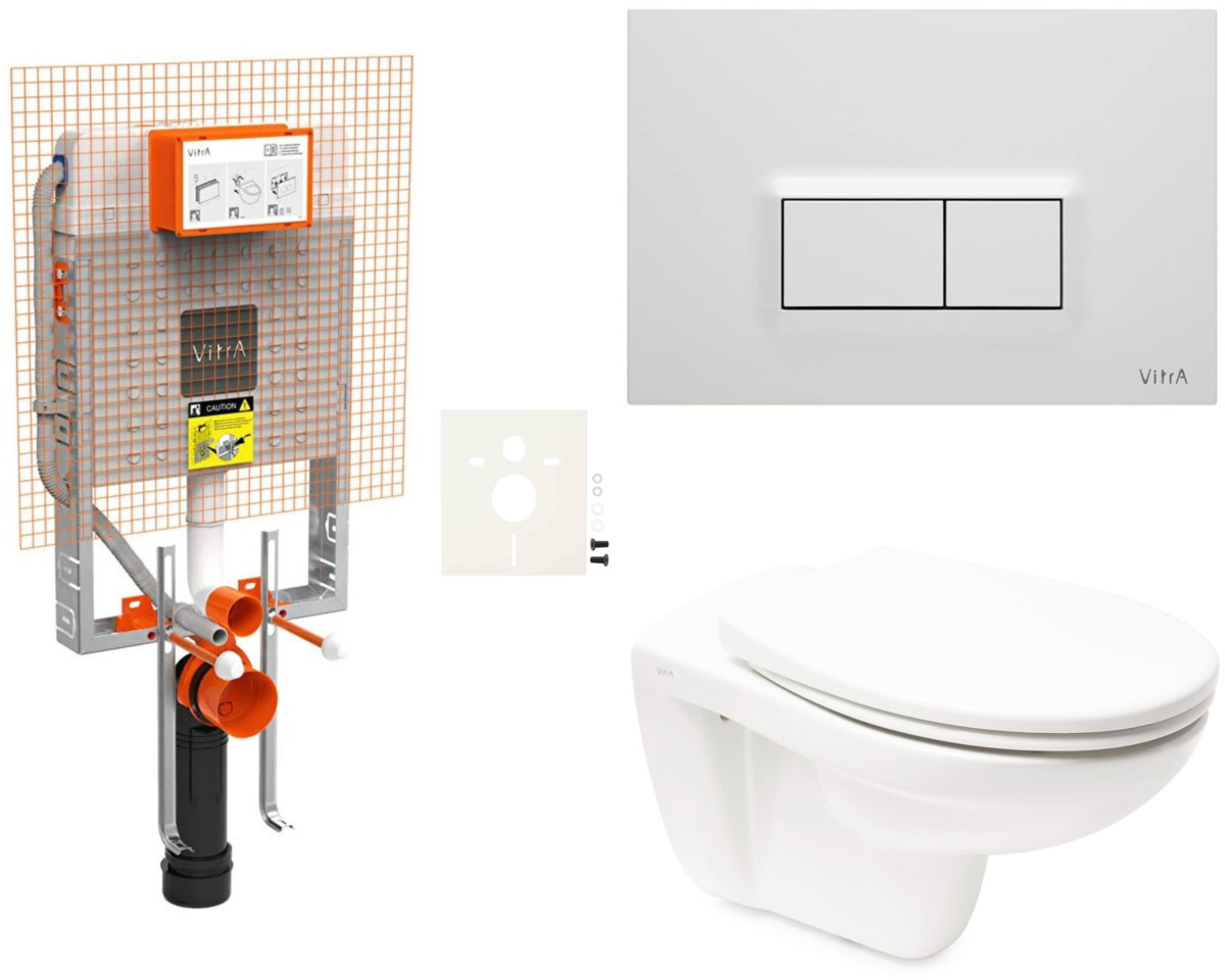 Závěsný wc set k zazdění VitrA Normus SIKOVZNOR54600 NO BRAND