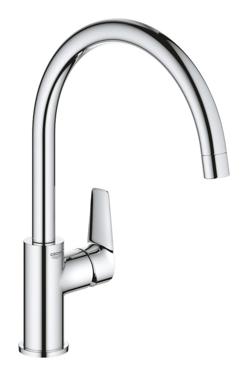 Dřezová baterie Grohe BauEdge 2020 s otočným ramínkem chrom 31233001 Grohe