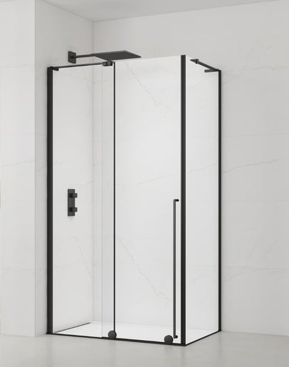 Sprchový kout obdélník 120x80 cm SAT Walk-In Xmotion SATBWIXMN120S80C SAT