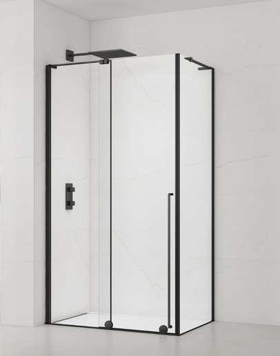 Sprchový kout obdélník 140x80 cm SAT Walk-In Xmotion SATBWIXMN140S80C SAT