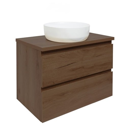 Koupelnová skříňka s krycí deskou SAT B-Way 59x50x45 cm ořech mat BWAY260NUTDESK SAT