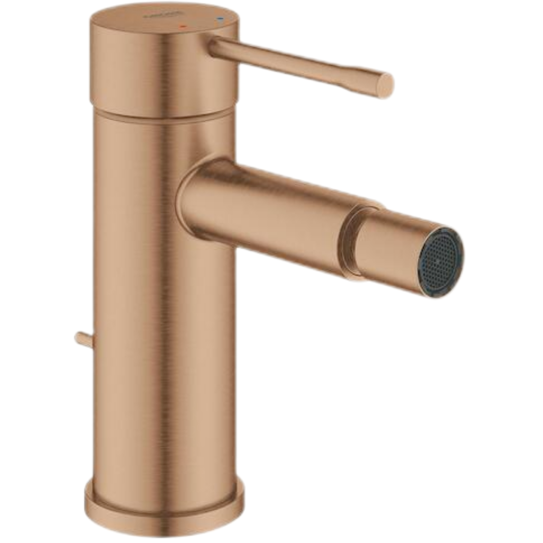 Bidetová baterie GROHE Essence s výpustí Brushed Warm Sunset 32935DL1 Grohe