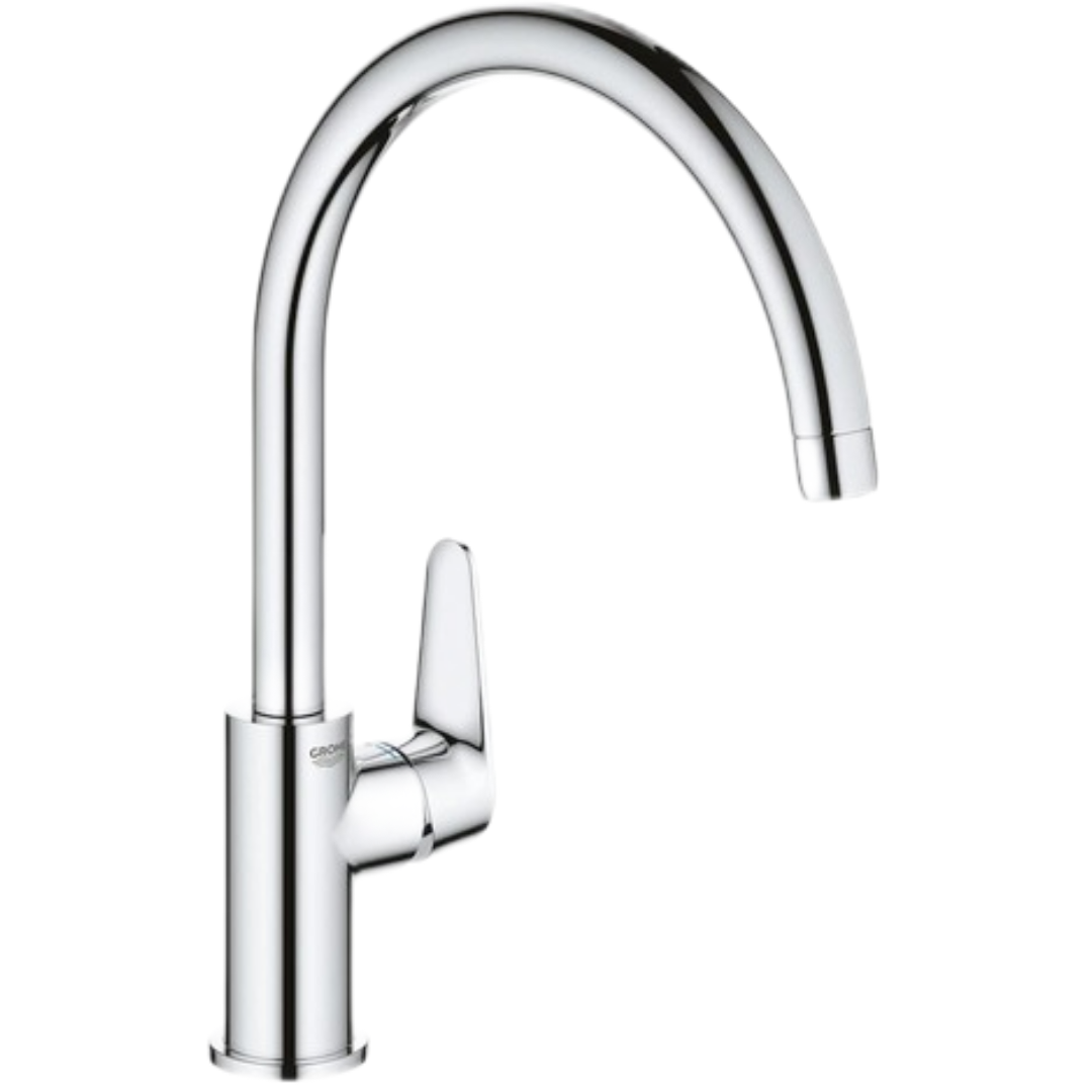 Grohe BauCurve 2020 dřezová baterie s otočným ramínkem chrom 31231001 G31231001 Grohe